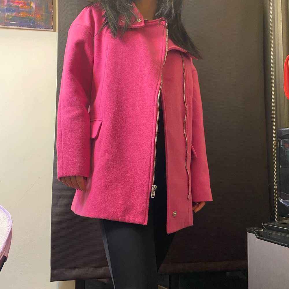 Jennifer Lopez pink jacket, size XS